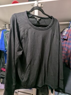 Athleta Black Lightweight Long-Sleeve Sweater